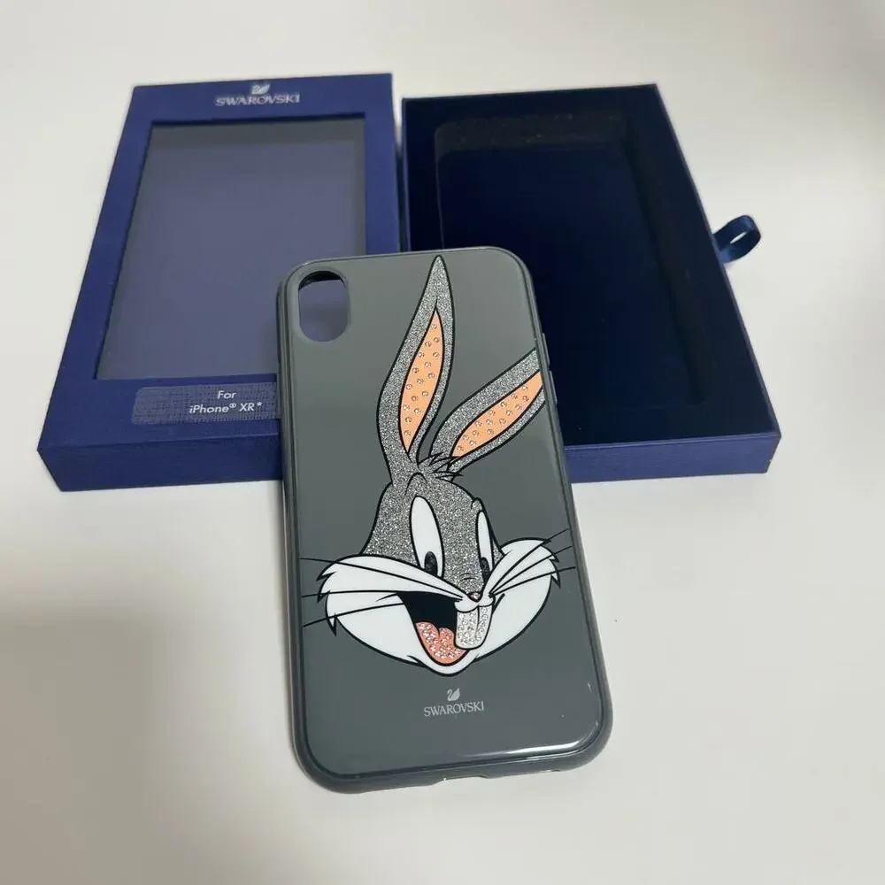 Swarovski Bugs Bunny  iPhone XR Case Gray